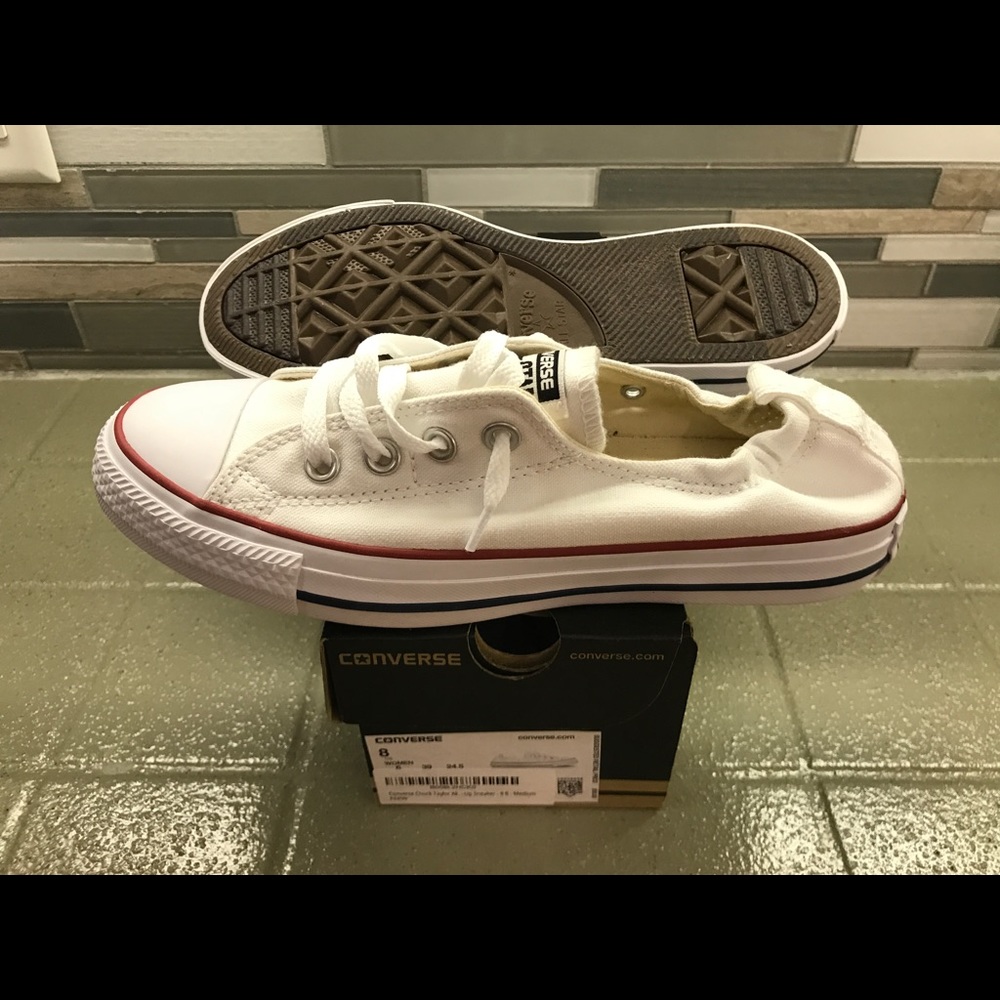 NWT Women's Converse Chuck Taylor Lace-up Slip-on